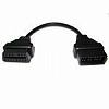 Переходник с колодки OBD-II на  диагностическую колодку Nissan 14 pin