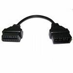 Переходник с колодки OBD-II на  диагностическую колодку Nissan 14 pin
