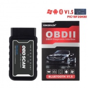 Kingbolen ELM 327 bluetooth v 1.5 адаптер для диагностики по протоколам OBD2
