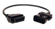 Переходник с колодки OBD-II на диагностическую колодку Opel 10pin
